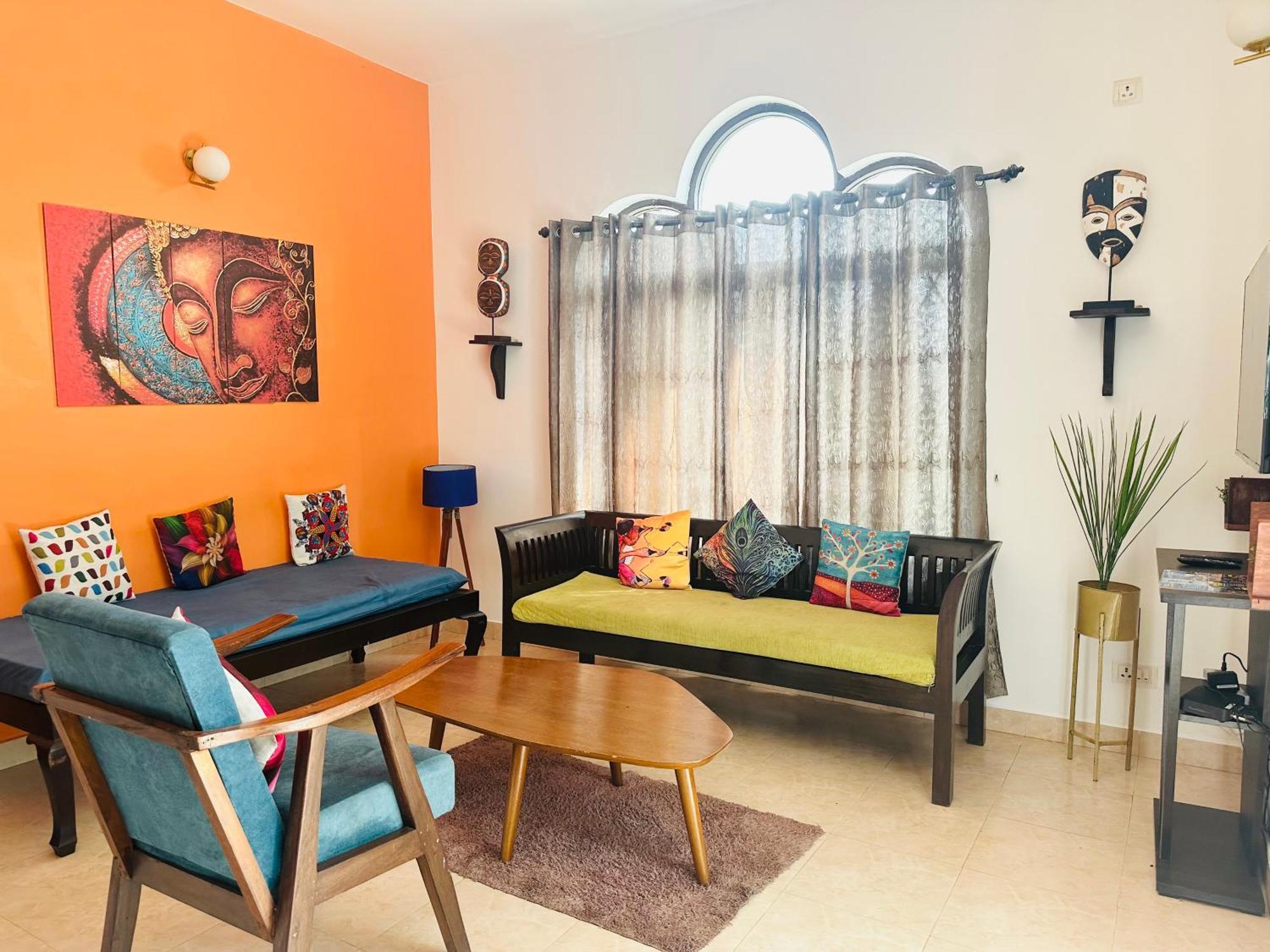 Gr Stays - Duplex 3Bhk Villa With Pool Arpora I Baga Beach 5 Mins Ngoại thất bức ảnh
