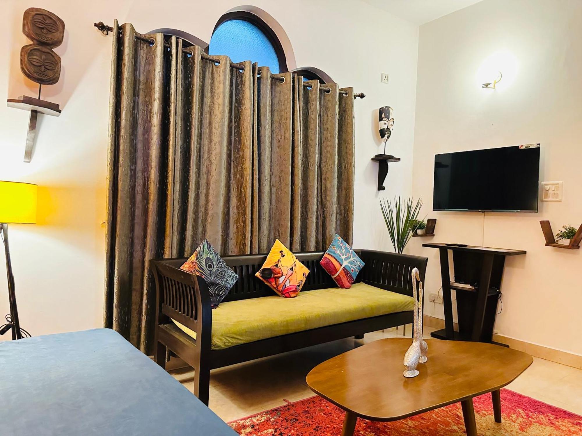 Gr Stays - Duplex 3Bhk Villa With Pool Arpora I Baga Beach 5 Mins Ngoại thất bức ảnh