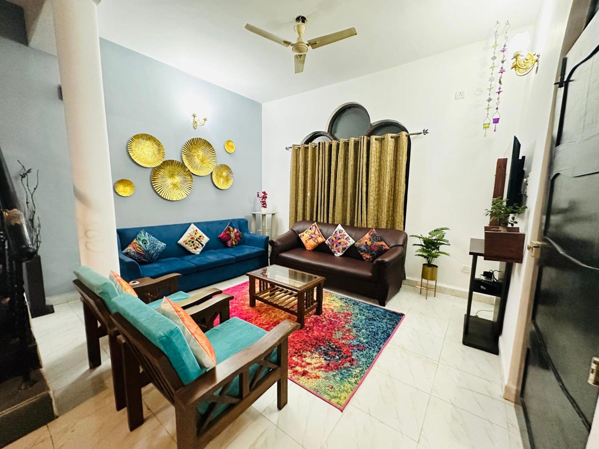 Gr Stays - Duplex 3Bhk Villa With Pool Arpora I Baga Beach 5 Mins Ngoại thất bức ảnh